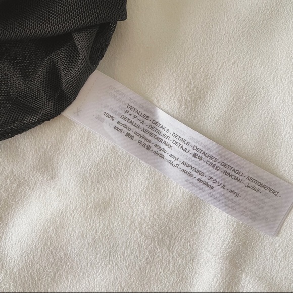 Zara Tulle Mesh Turtleneck Shirt - Picture 7 of 10